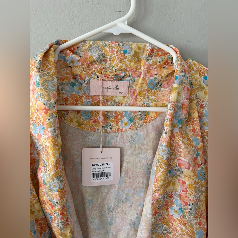 Papinelle floral robe NWT size xxl - Picture 3 of 7